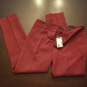 The Limited Pencil Pant Maroon/ Black